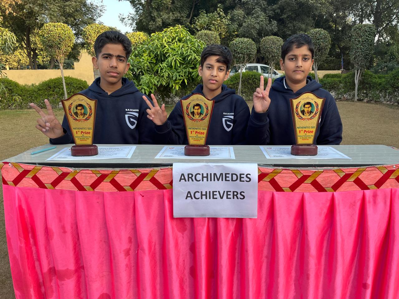 Quiz Competition Winners